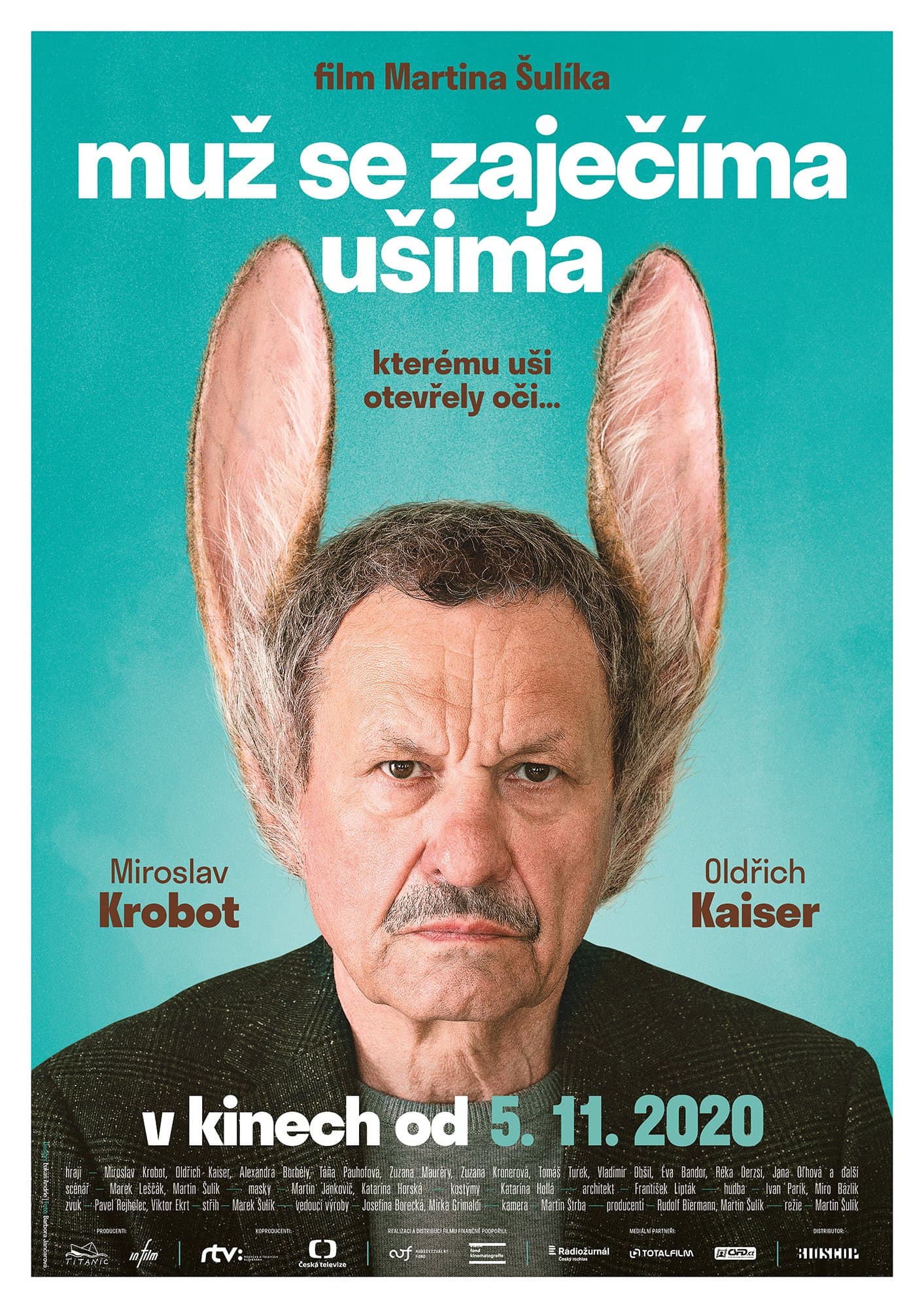 Muž se zaječíma ušima