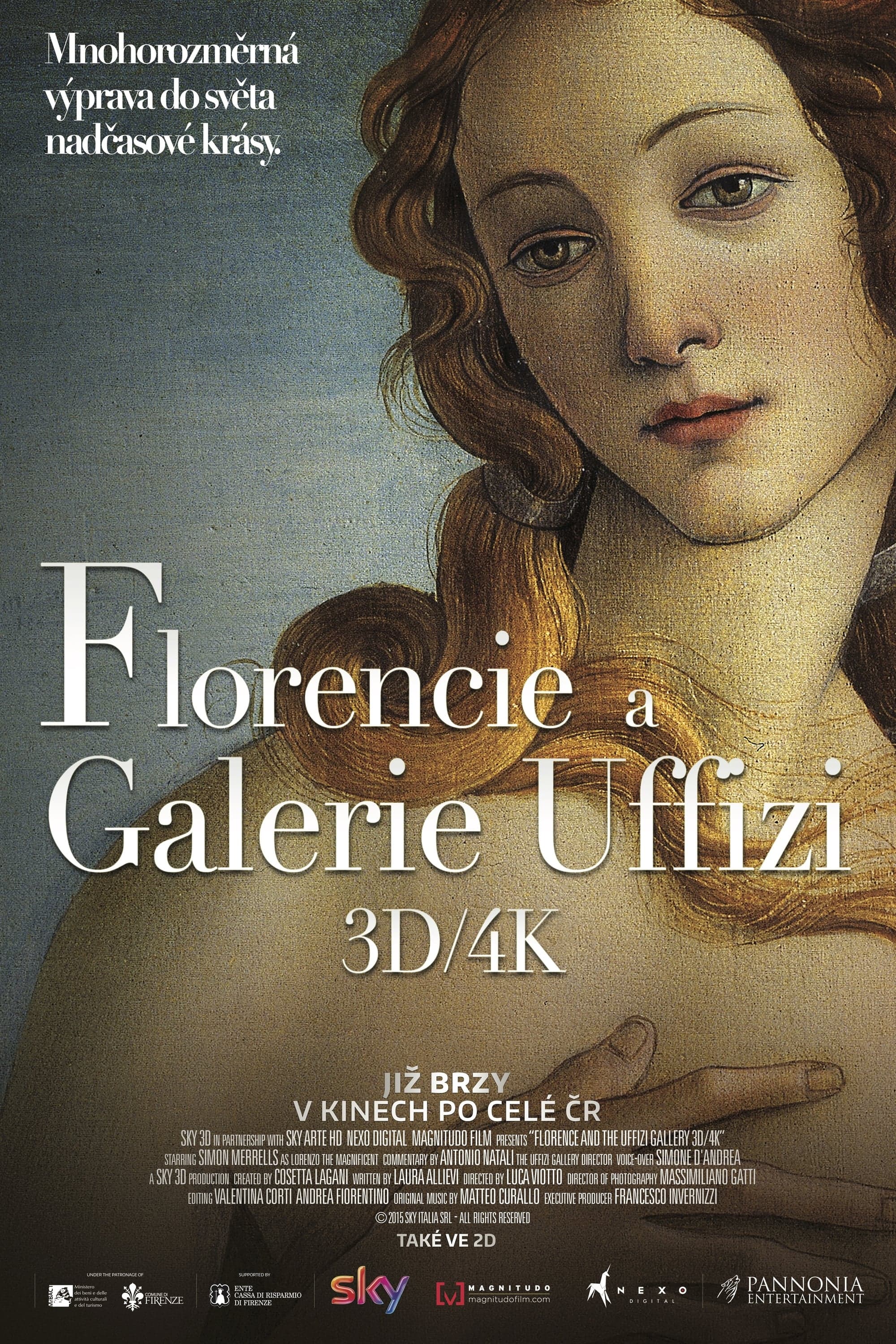 Florencie a Galerie Uffizi