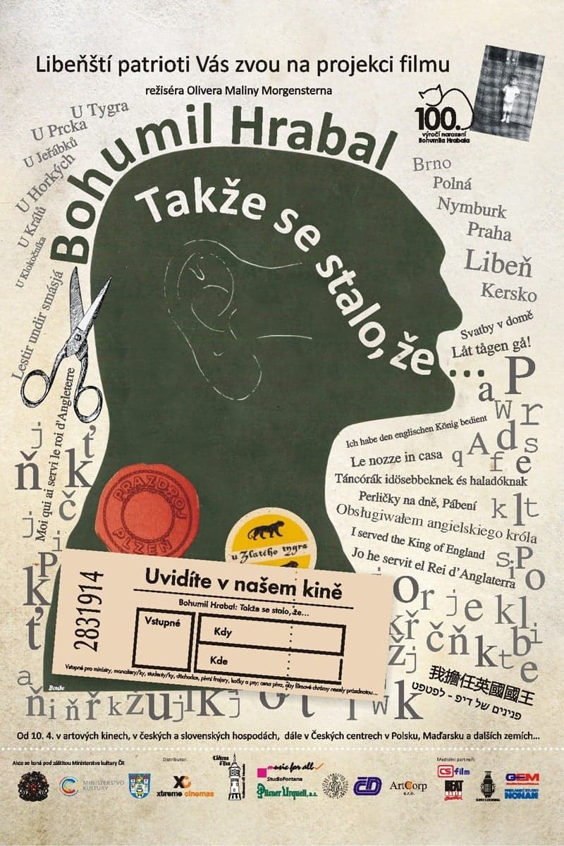 Bohumil Hrabal "Takže se stalo, že..."