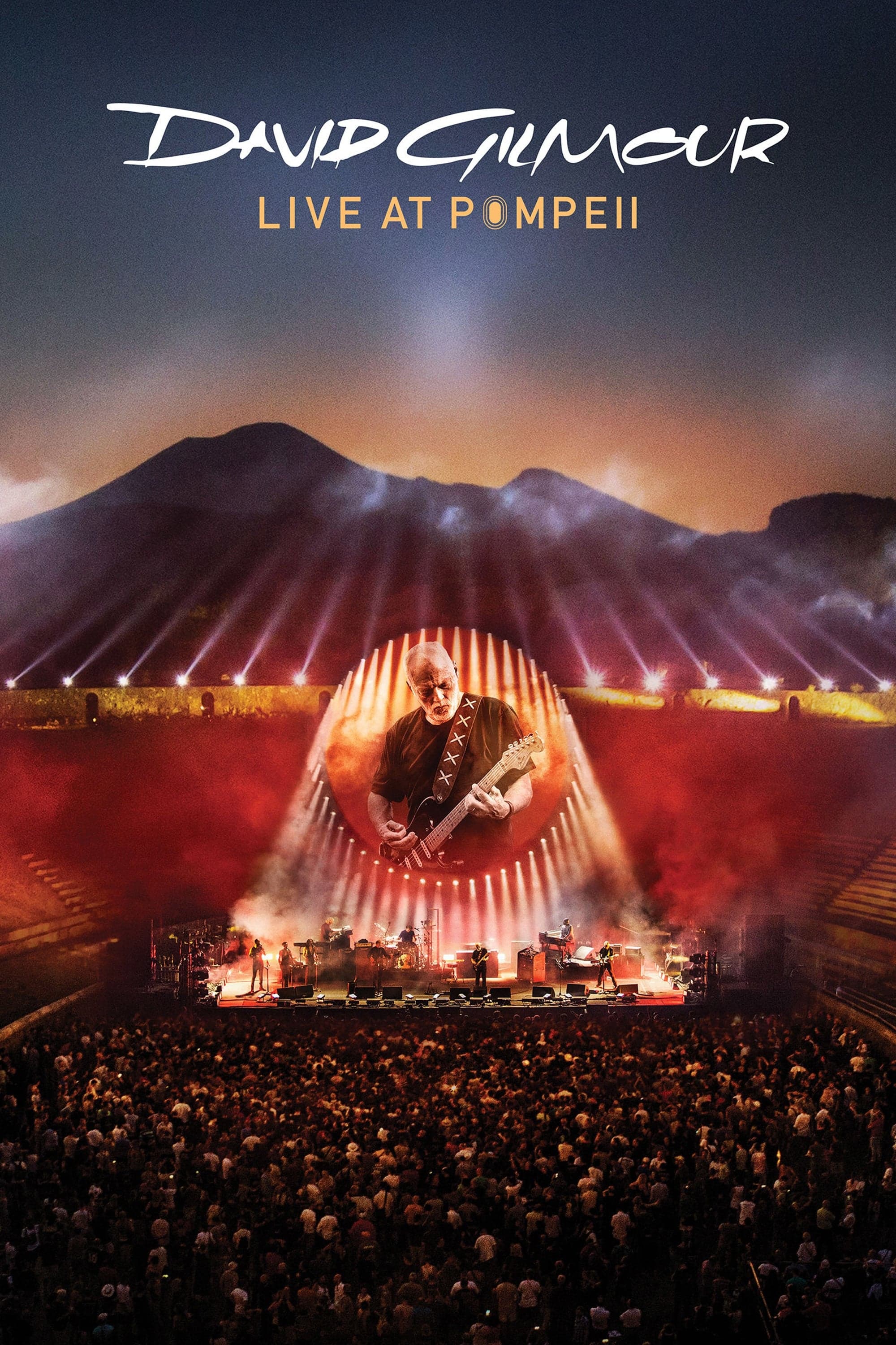 David Gilmour v Pompejích