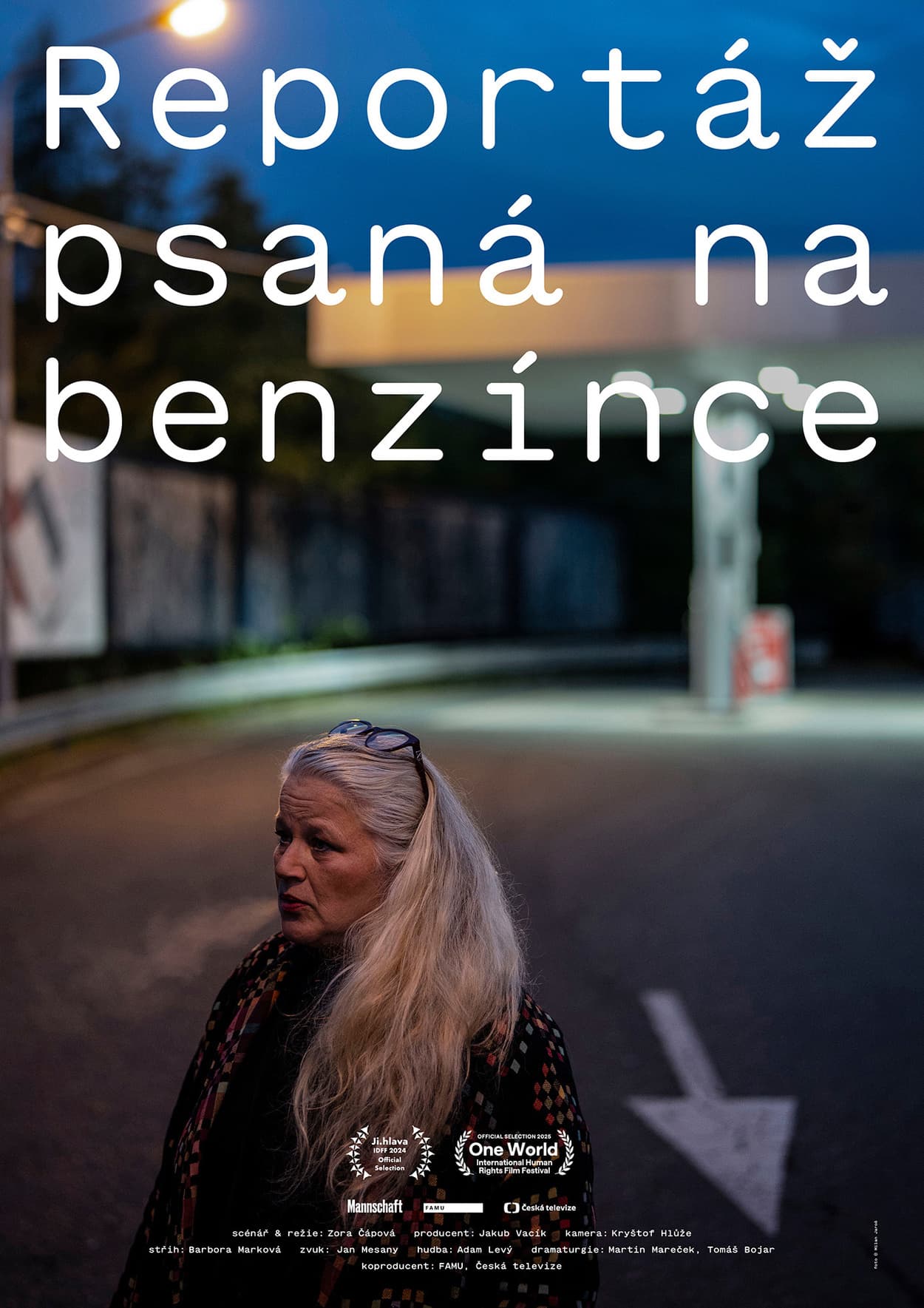Reportáž psaná na benzínce