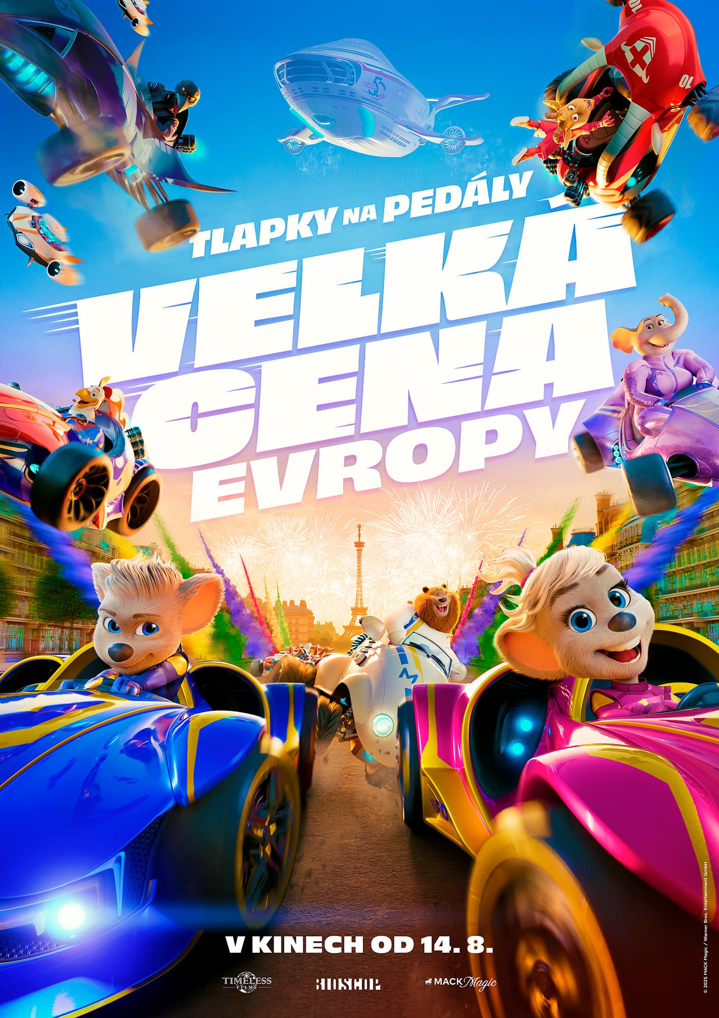 Tlapky na pedály: Velká cena Evropy