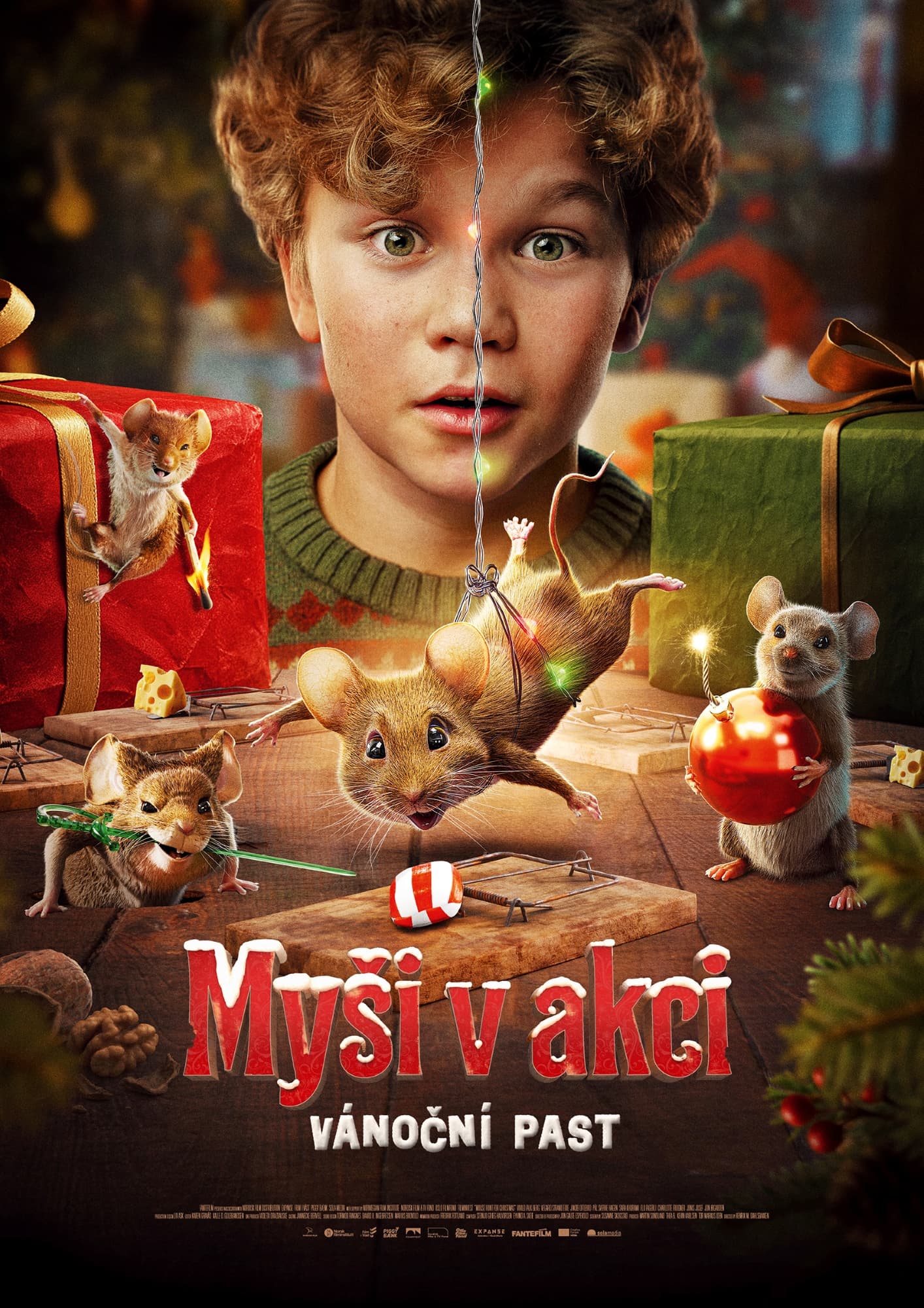 Myši v akci: Vánoční past