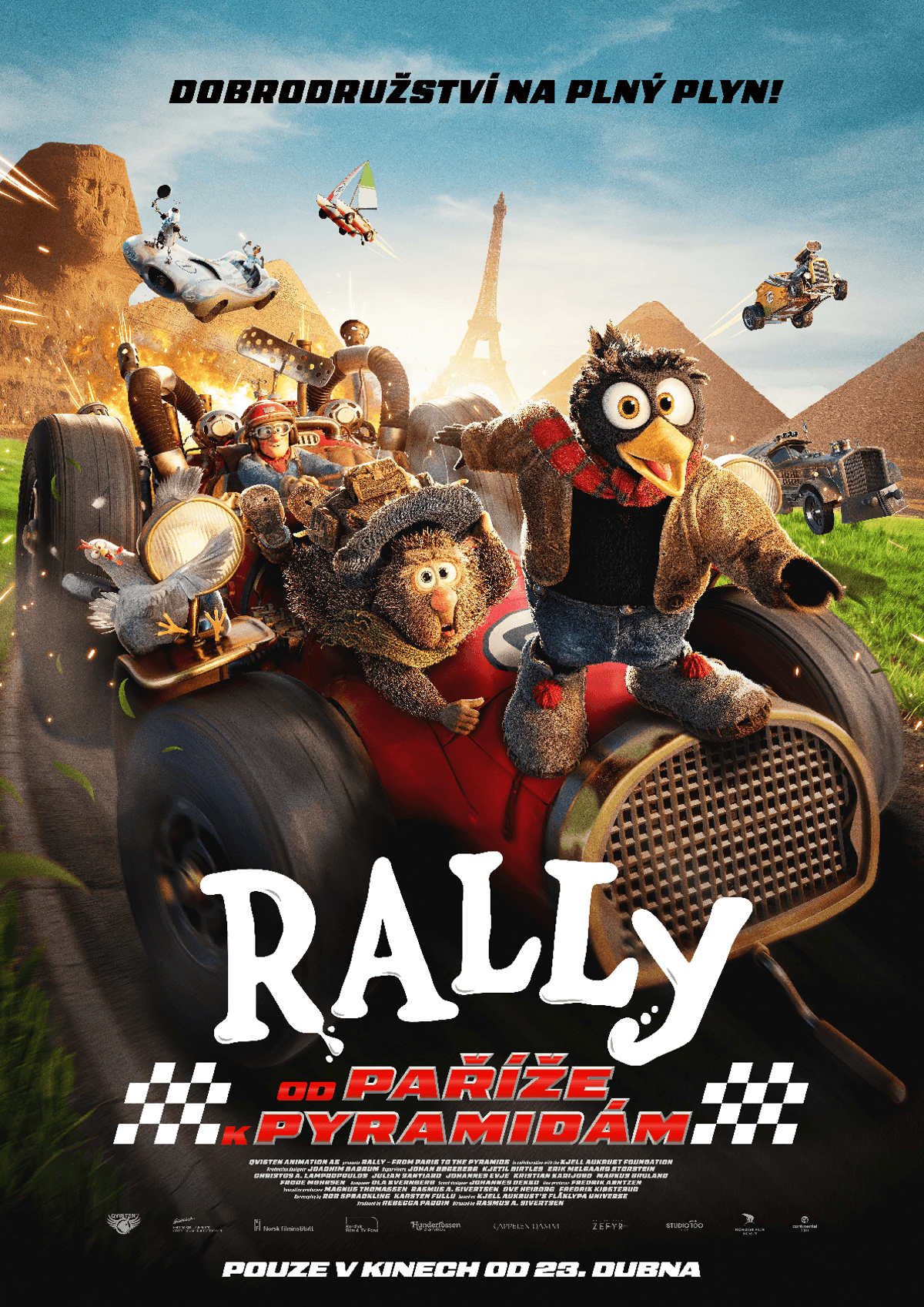 Rally: Od Paříže k pyramidám