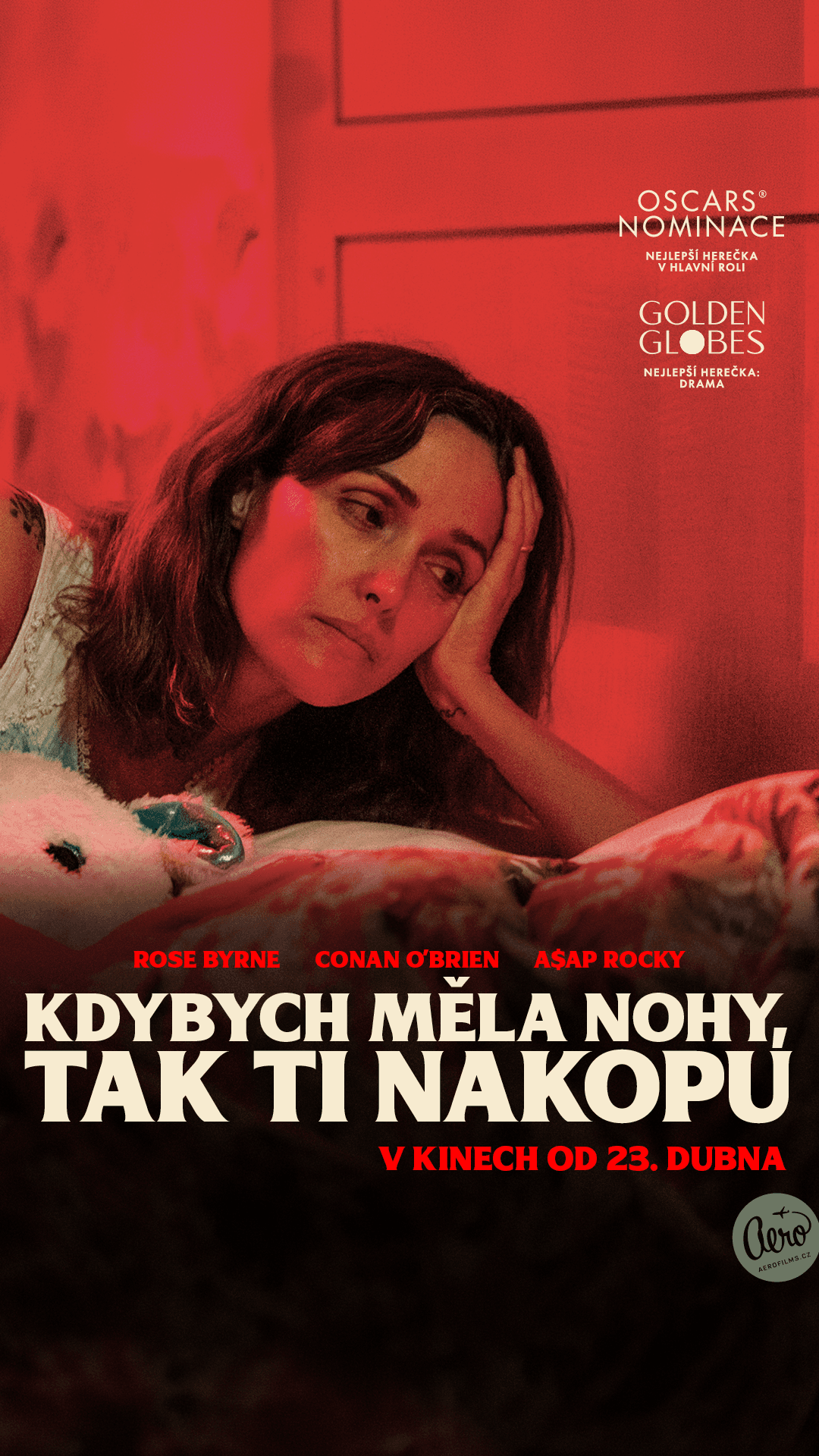Kdybych měla nohy, tak ti nakopu