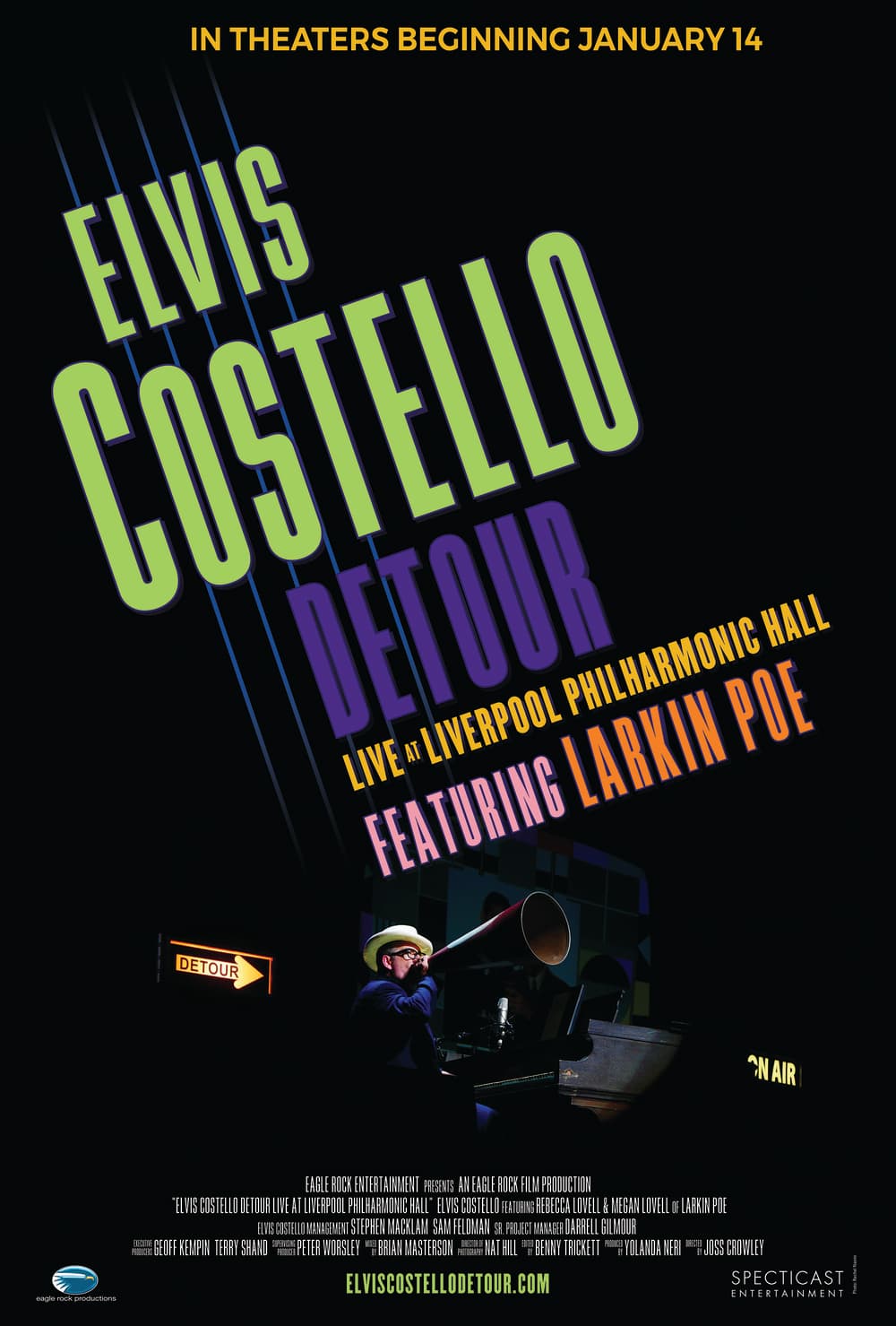 Elvis Costello: Detour Live at Liverpool Philharmonic Hall